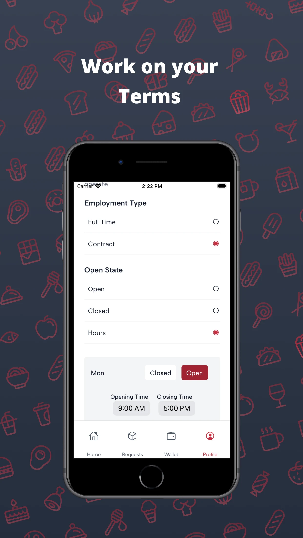 ChowDash - Pilot App screenshot